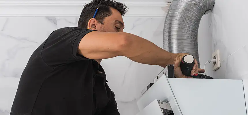 Precision In-wall Dryer Vent Cleaning & Rerouting Corrections in Altamont, OR